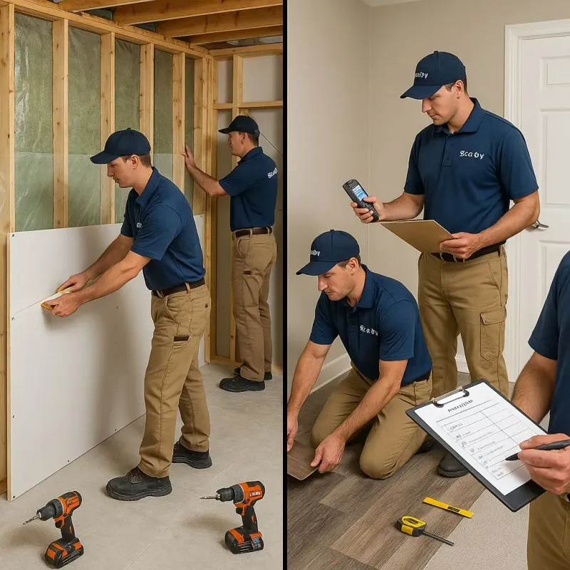 Repairs and Reconstruction process in Abita Springs, LA