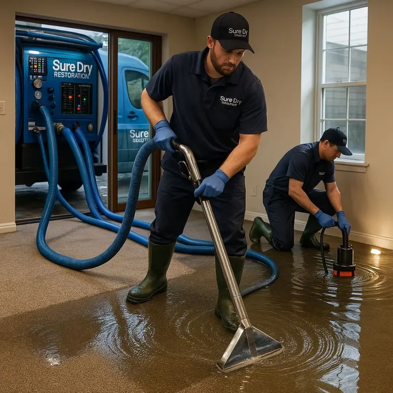 Water Extraction and Removal process in Abita Springs, LA